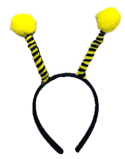 Bumble Bee Headband Headdress Yellow Bird Costume Accessory Bumble Head Band