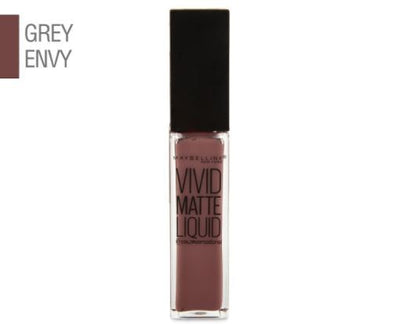 Maybelline Colour Sensational Vivid Matte Liquid Lipstick Number 2 - Grey Envy