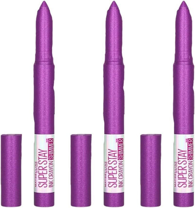 3x Maybelline New York Superstay Ink Longwear Crayon Lipstick - Throw a Party 170