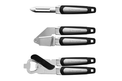 8pc Westinghouse Stainless SteelCan Opener/Garlic Crusher/Measuring Spoons/Cups Payday Deals