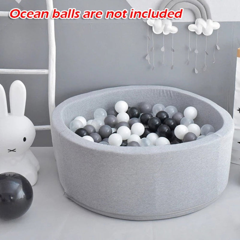 90x30cm Ocean Ball Play Pit Soft Baby Kids Paddling Foam Pool Child Barrier Toy Payday Deals