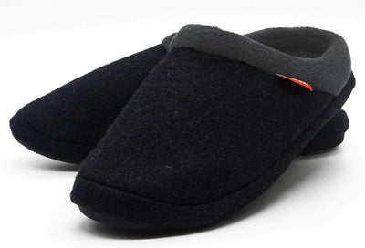 ARCHLINE Orthotic Slippers Slip On Arch Scuffs Orthopedic Moccasins - Charcoal Marle - EUR 39 Payday Deals