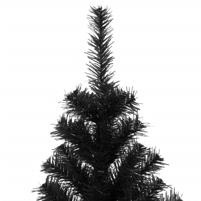 Artificial Christmas Tree with Stand Black 240 cm PVC Payday Deals