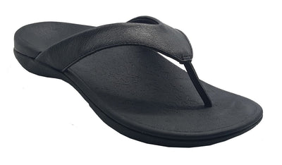 AXIGN 90 Mile Orthotic Arch Support Flip Flops Thongs w Leather Strap Archline Payday Deals