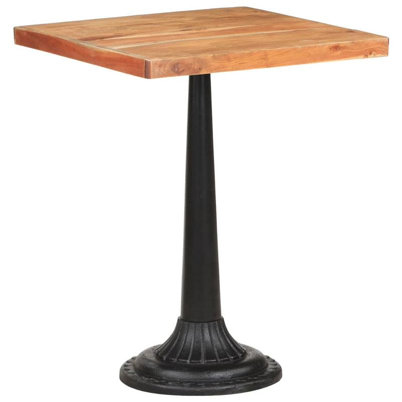 Bistro Table 60x60x76 cm Solid Acacia Wood Payday Deals