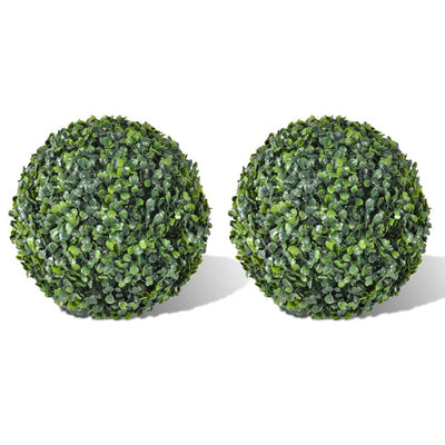 Boxwood Ball Artificial Leaf Topiary Ball 35 cm 2 pcs Payday Deals
