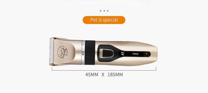 Cat Dog Pet Clippers Hair Electric Clipper Grooming Trimmer Shaver Cordless Kit Payday Deals