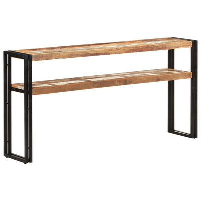 Console Table 150x30x75 cm Solid Reclaimed Wood
