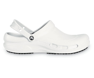 Crocs Bistro Clogs Mens Womens Slip-on Shoes Slippers Sandals (Unisex) - White