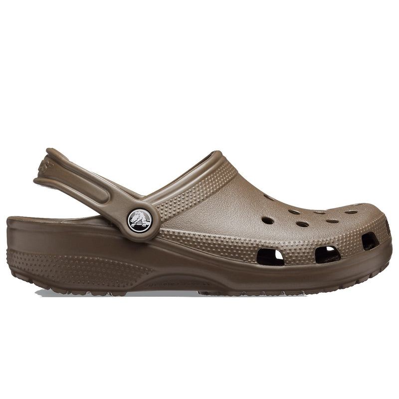 Crocs Classic Clogs Roomy Fit Sandal Clog Sandals Slides Waterproof - Chocolate Payday Deals
