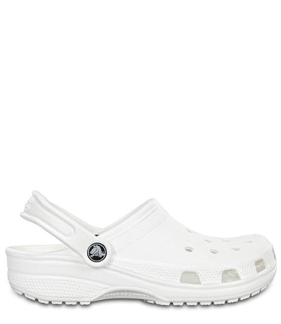 Crocs Classic Clogs Roomy Fit Sandal Clog Sandals Slides Waterproof - White - Men's US12/Women's US14 Payday Deals