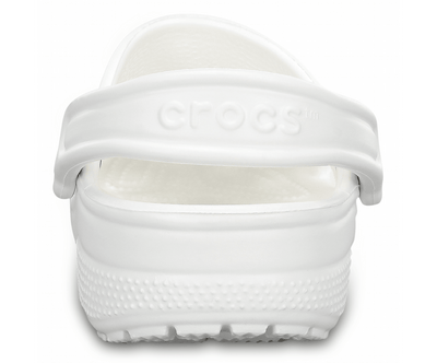 Crocs Classic Clogs Roomy Fit Sandal Clog Sandals Slides Waterproof - White - Men's US8/Women's US10 Payday Deals