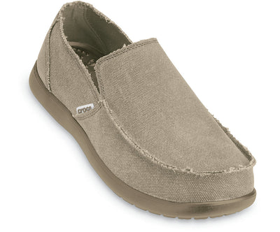Crocs Men's Santa Cruz Slip-On Shoes Loafers - Khaki Payday Deals