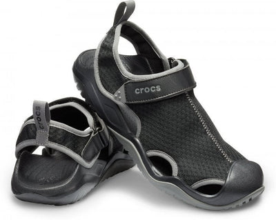 Crocs Men's Swiftwater Mesh Deck Sandals Sport Payday Deals