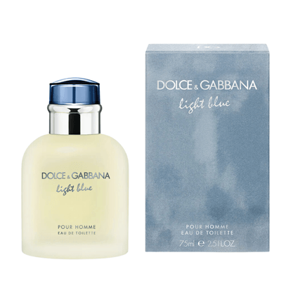 D&G Light Blue by Dolce & Gabbana EDT Spray 75ml For Men