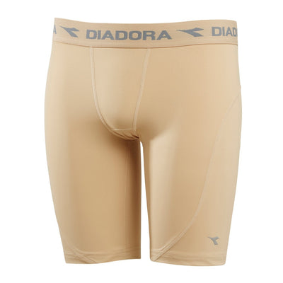 Diadora Compression Lite Mens Adults Skins Shorts - Nude
