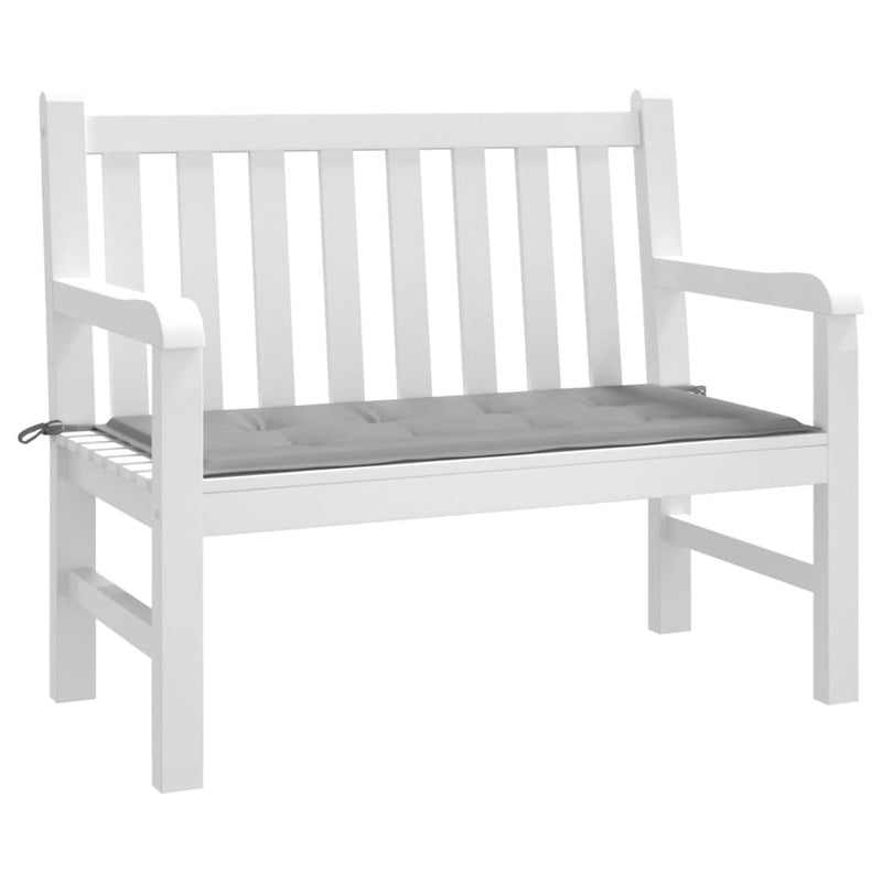 Garden Bench Cushion Grey 100x50x3 cm Payday Deals