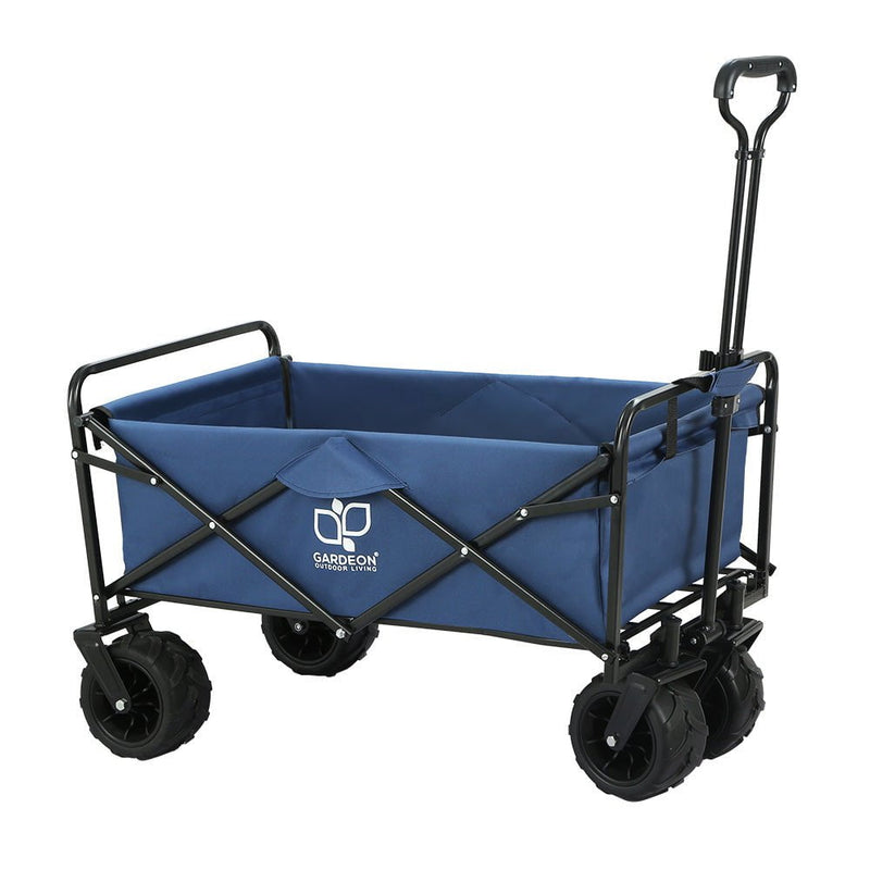 Gardeon Foldable Wagon Cart Trolley Cart Collapsible Beach Outdoor Garden Cart Payday Deals