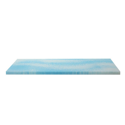 Giselle Cool Gel Memory Foam Topper Mattress Toppers w/ Bamboo Cover 5cm KING Payday Deals