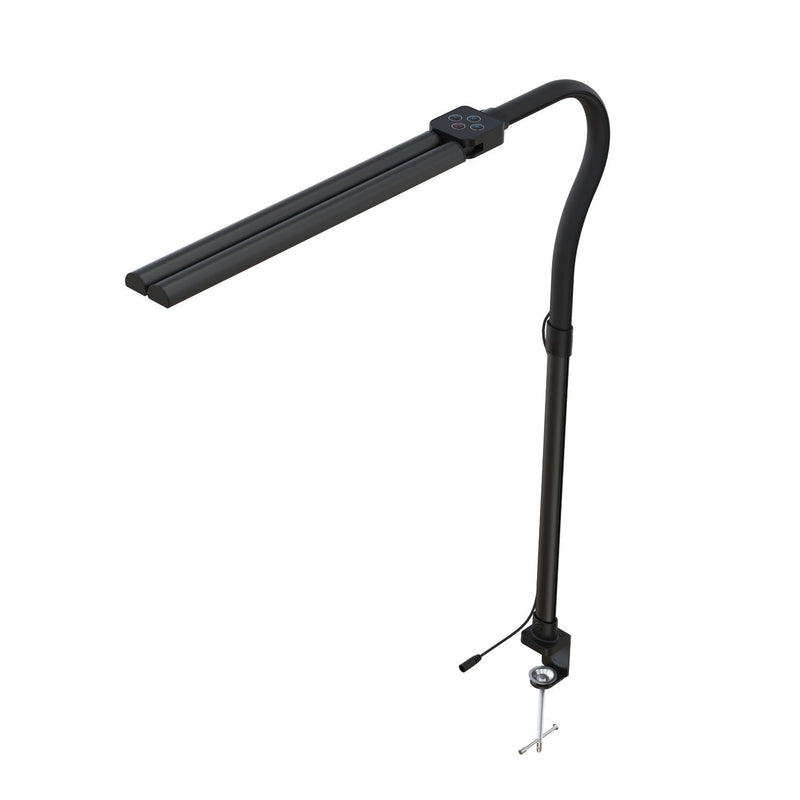 GOMINIMO 24W Double Head LED Desk Lamp with 5 Color Modes (Black)GO-SDL-102-YS Payday Deals