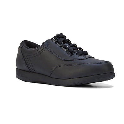 HUSH PUPPIES Classic Walker Women's Shoes Comfortable Leather - Black Payday Deals