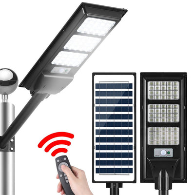 Leier 240 LED Solar Street Light Flood Motion Sensor Remote Payday Deals