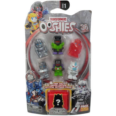 Ooshies Transformers Series 1 Pencil Toppers Action Figures - 1 Pack of 7 Payday Deals