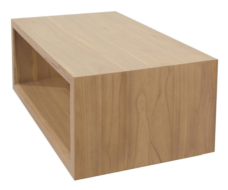 Oscar Solid Mindi Timber Coffee Table (Natural) Payday Deals
