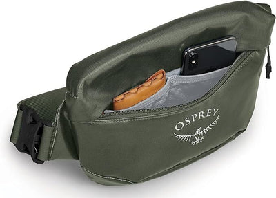 Osprey Transporter Waist Bum Bag Lifestyle Pack in Haybale Green - One Size