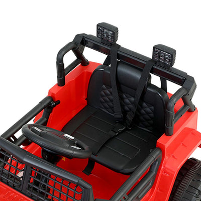 Rigo Kids Ride On Car Electric 12V Car Toys Jeep Battery Remote Control Red Payday Deals