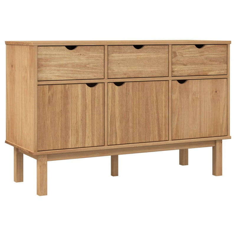 Sideboard OTTA 114x43x73.5 cm Solid Wood Pine Payday Deals