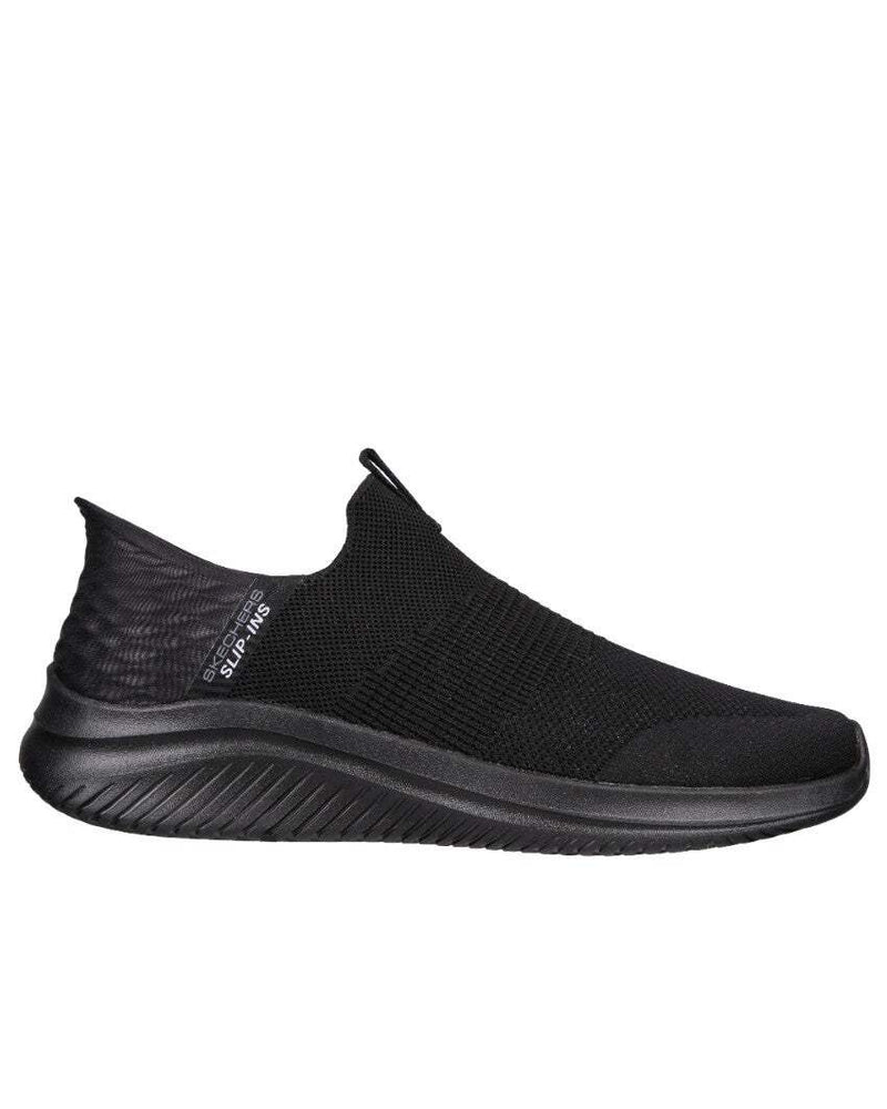 Skechers Mens Hands Free Slip-Ins Ultra Flex 3.0 Shoes Smooth Step in Black/Black Payday Deals