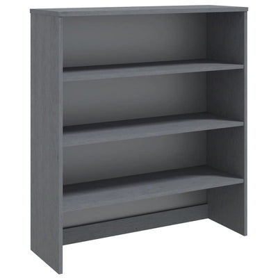 Top for Highboard Dark Grey 90x30x100 cm Solid Wood Pine Payday Deals