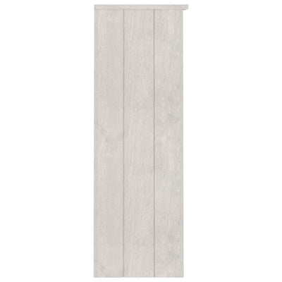 Top for Highboard White 85x35x100 cm Solid Wood Pine Payday Deals