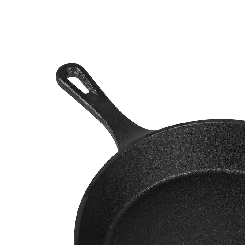 TOQUE Non Stick Frying Pan Set 3PCS Cast Iron Steak Skillet BBQ Cookware Frypan Payday Deals