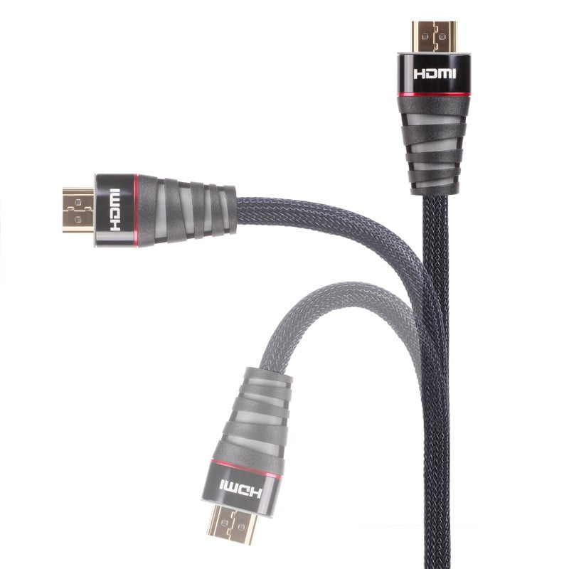 VCOM 5m Nylon Braided HDMI to HDMI 2.0 Cable CG526-B-5.0 Payday Deals