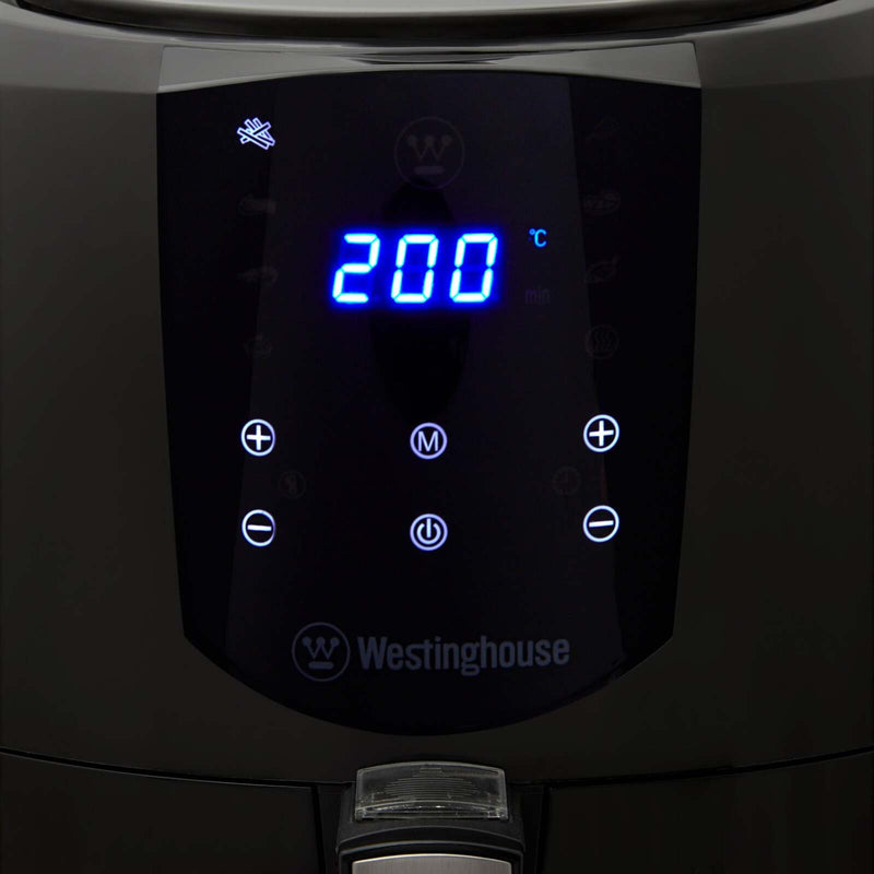 Westinghouse 5.2L Opti-Fryer Digital Air Fryer 1800W - Black Payday Deals