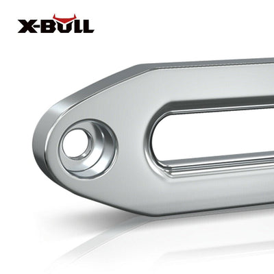 X-BULL 8000-13000LBS Aluminium Hawse Fairlead Universal Winch Dyneema Rope 4WD Payday Deals