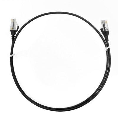 2m Cat6 Ultra Thin LSZH Pack of 10 Ethernet Network Cable. Black