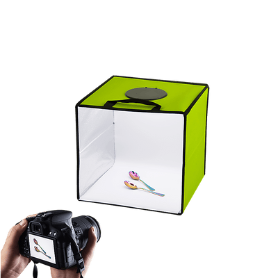 12'' LED Light Room Photo Studio Photography Lighting Tent Kit Backdrop Cube Box Payday Deals