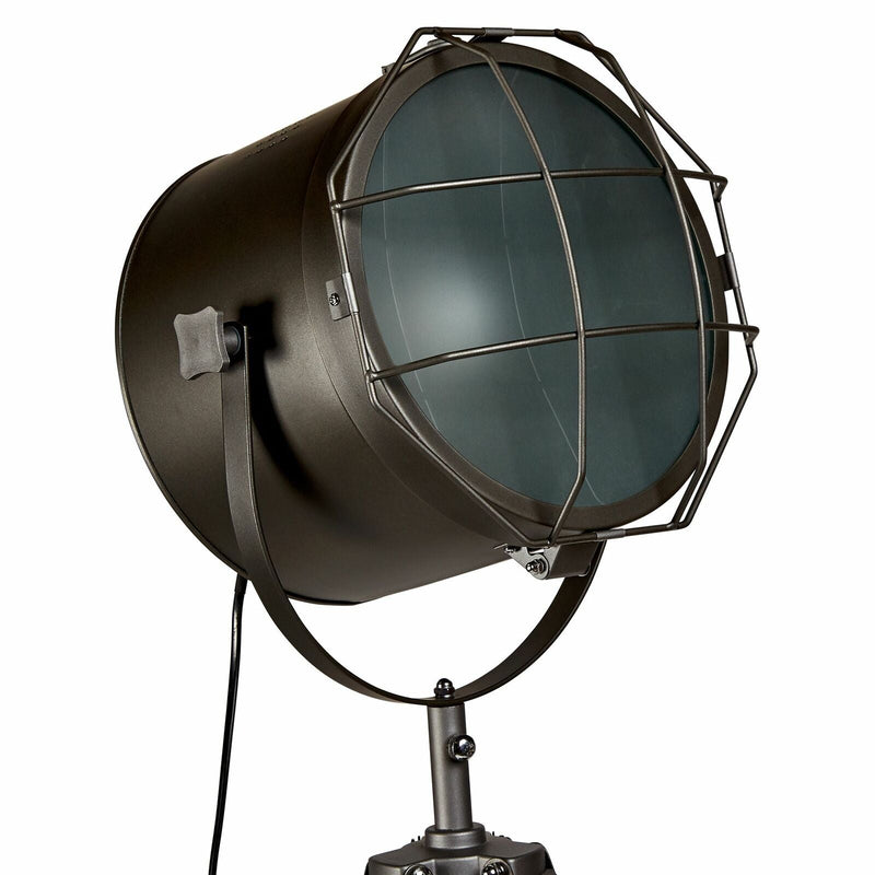 153cm Nautical Tripod Floor Lamp w Matte Grey Lamp Head Searchlight Spot Light Payday Deals