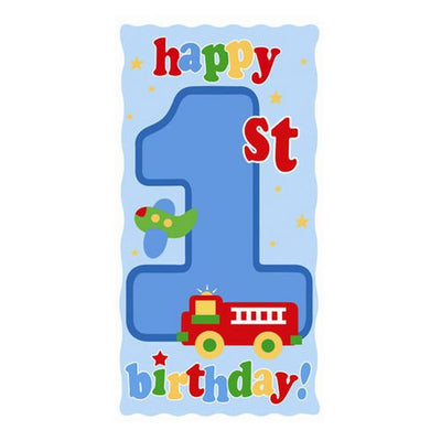 1st Birthday Party Supplies Fun At One Boy Decorating Party Pack Payday Deals