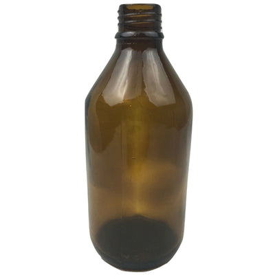 24x 600ml Amber Glass Bottle Cosmetic Essential Oil General Purpose Storage Payday Deals