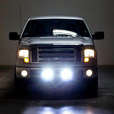 2X 7inch 5D Square LED Driving Light Bar Spot Flood Combo Offroad Boat Truck SUV Payday Deals