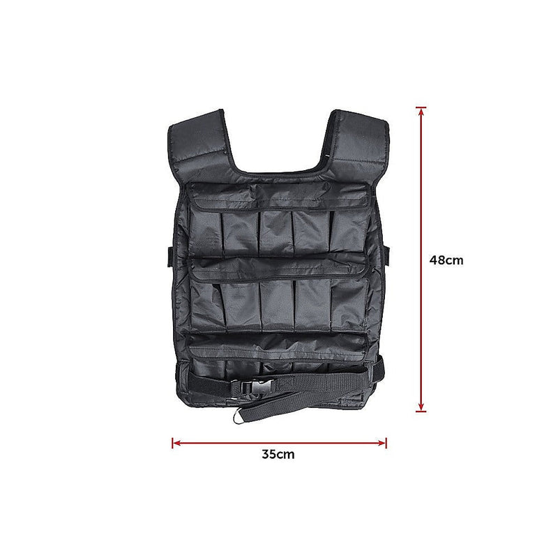 30Kg Adjustable Weighted Training Vest Payday Deals