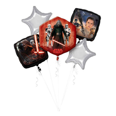 Star Wars The Force Awakens Birthday Foil Balloon Bouquet