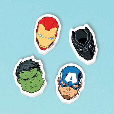Marvel Avengers Powers Unite Eraser Favours 8 Pack
