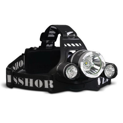 Weisshorn 4 Mode LED Flash Torch Headlamp Payday Deals