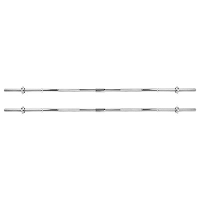5.5FT Barbell Bar Steel Fitness Exercise Weight Press Gym Home 168CM Payday Deals