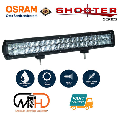 20inch Osram LED Light Bar 5D 126w Sopt Flood Combo Beam Work Driving Lamp 4wd - Payday Deals